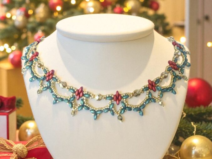 Christmas Garland Necklace