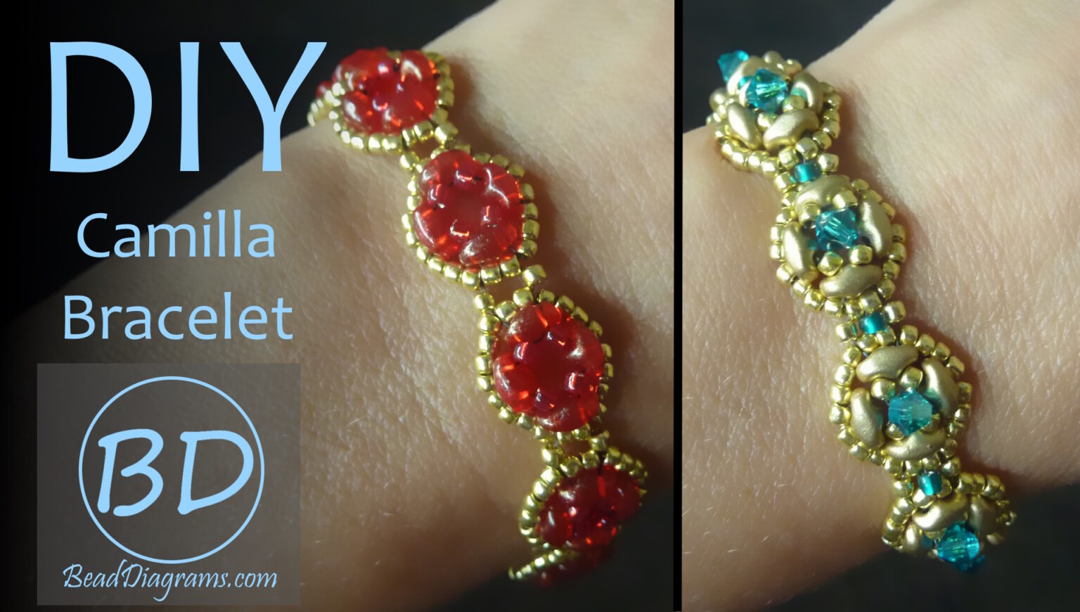 Free Beading Pattern for Camilla Bracelet
