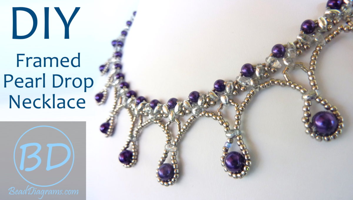 Video Tutorial: Framed Pearl Drops Necklace