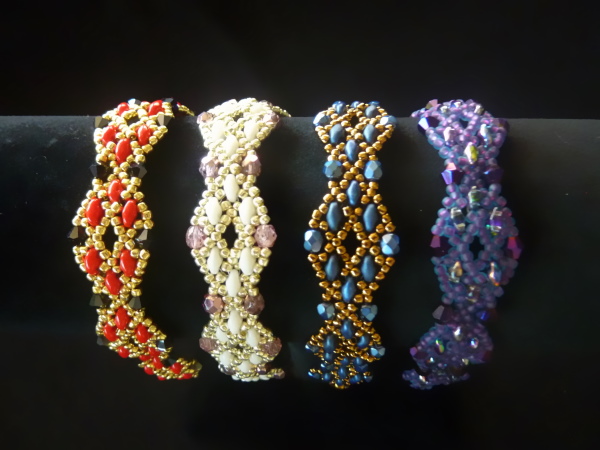 Free pattern for bracelet Cardinal | Beads Magic