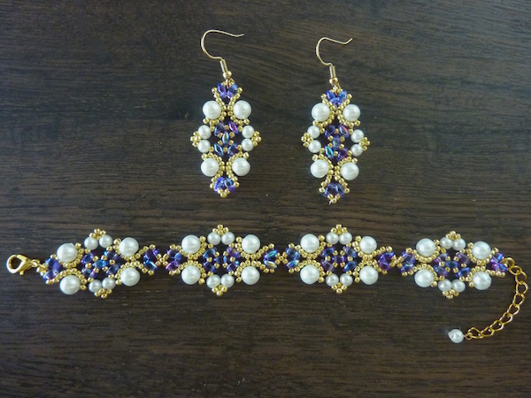 Free Beading Pattern: Luella Lace Component