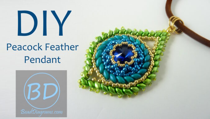 Video Tutorial: Peacock Feather Pendant