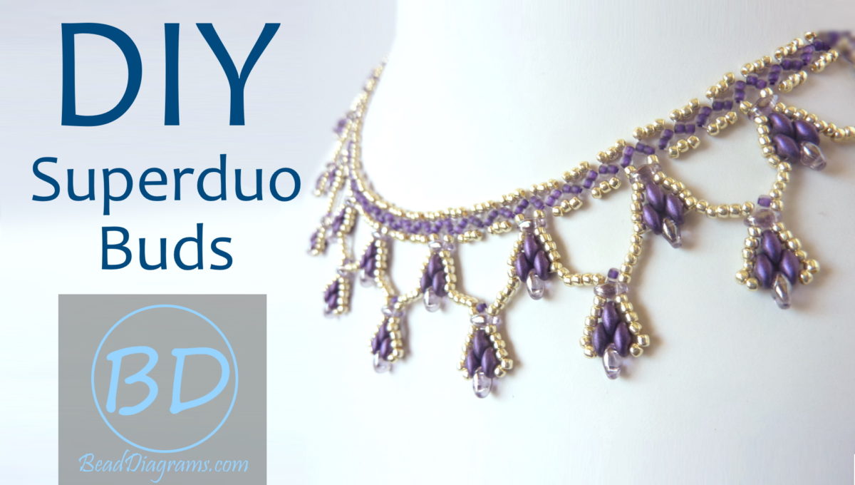 Video tutorial: Superduo Buds necklace
