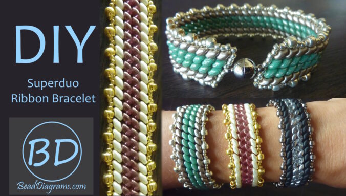 Video Tutorial: Superduo Ribbon Bracelet